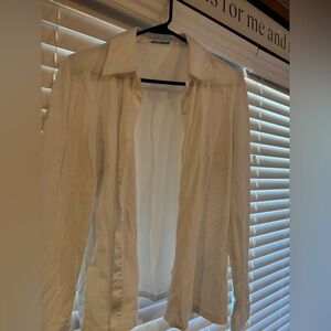 J McLaughlin white button up